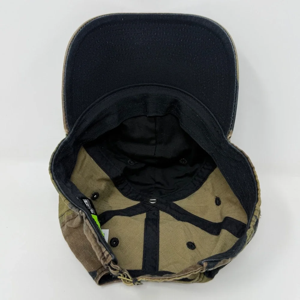 Nike Oregon Ducks Heritage86 Camo Ripstop Tactical Patch Hat BV2248-222 Mens